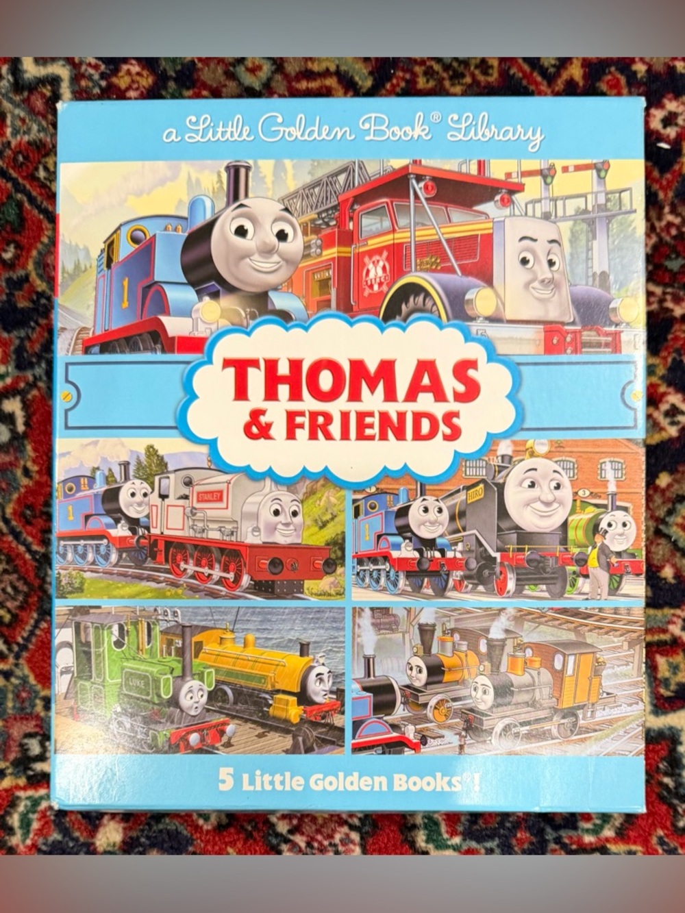 THOMAS & FRIENDS A LITTLE GOLDEN BOOK LIBRARY. 5 GOLDEN BOOKS.